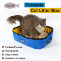 2017Doglemi Portable Outdoor Travel Cat Litera Box Pan Inodoro Plegable